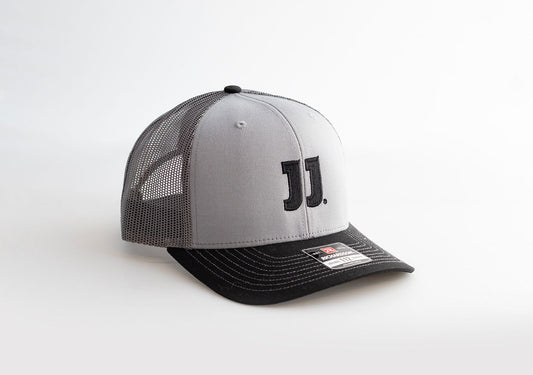 GREY ADJUSTABLE HAT