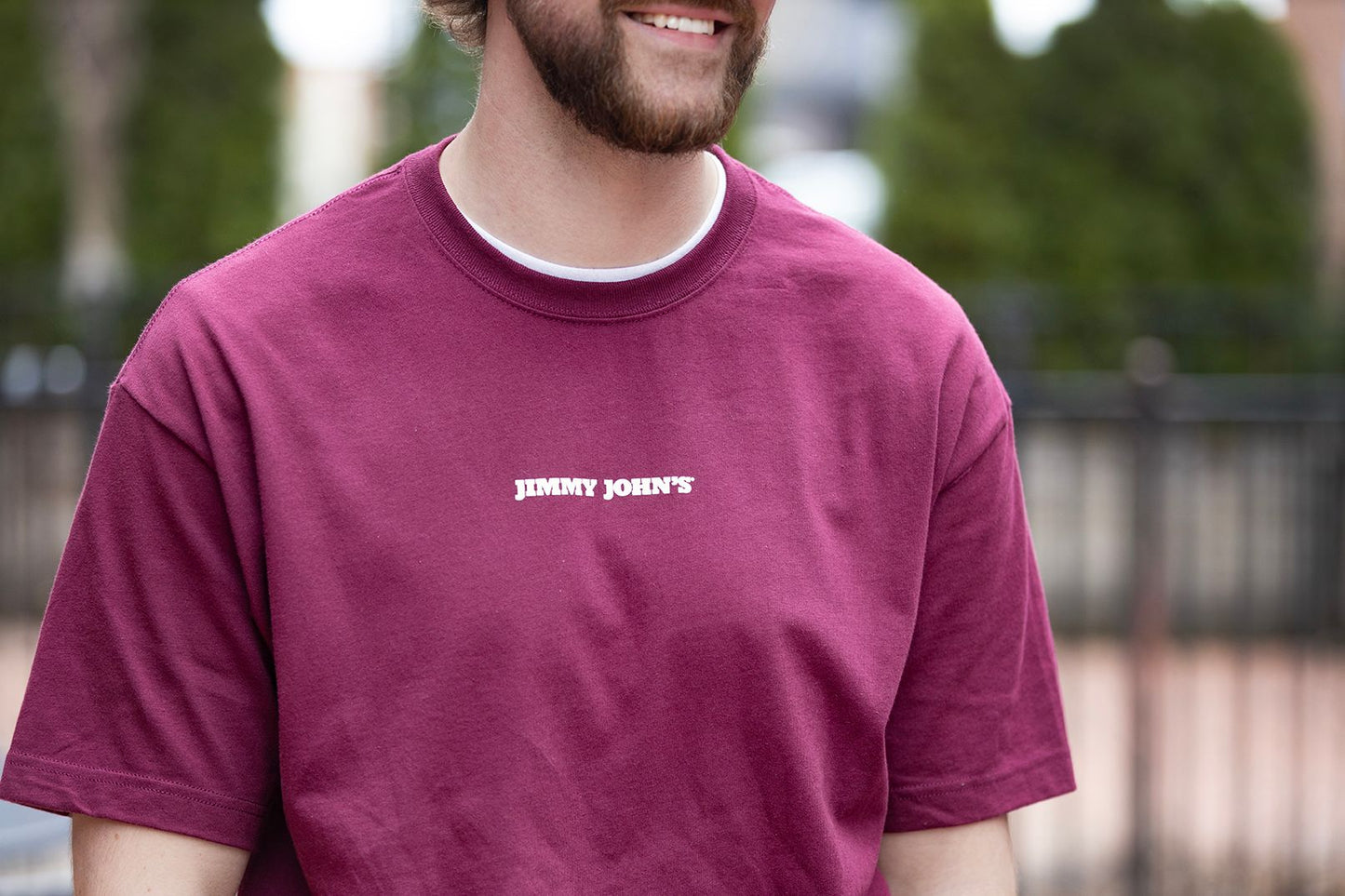 WE'RE HERE & WE'RE HOT TEE
