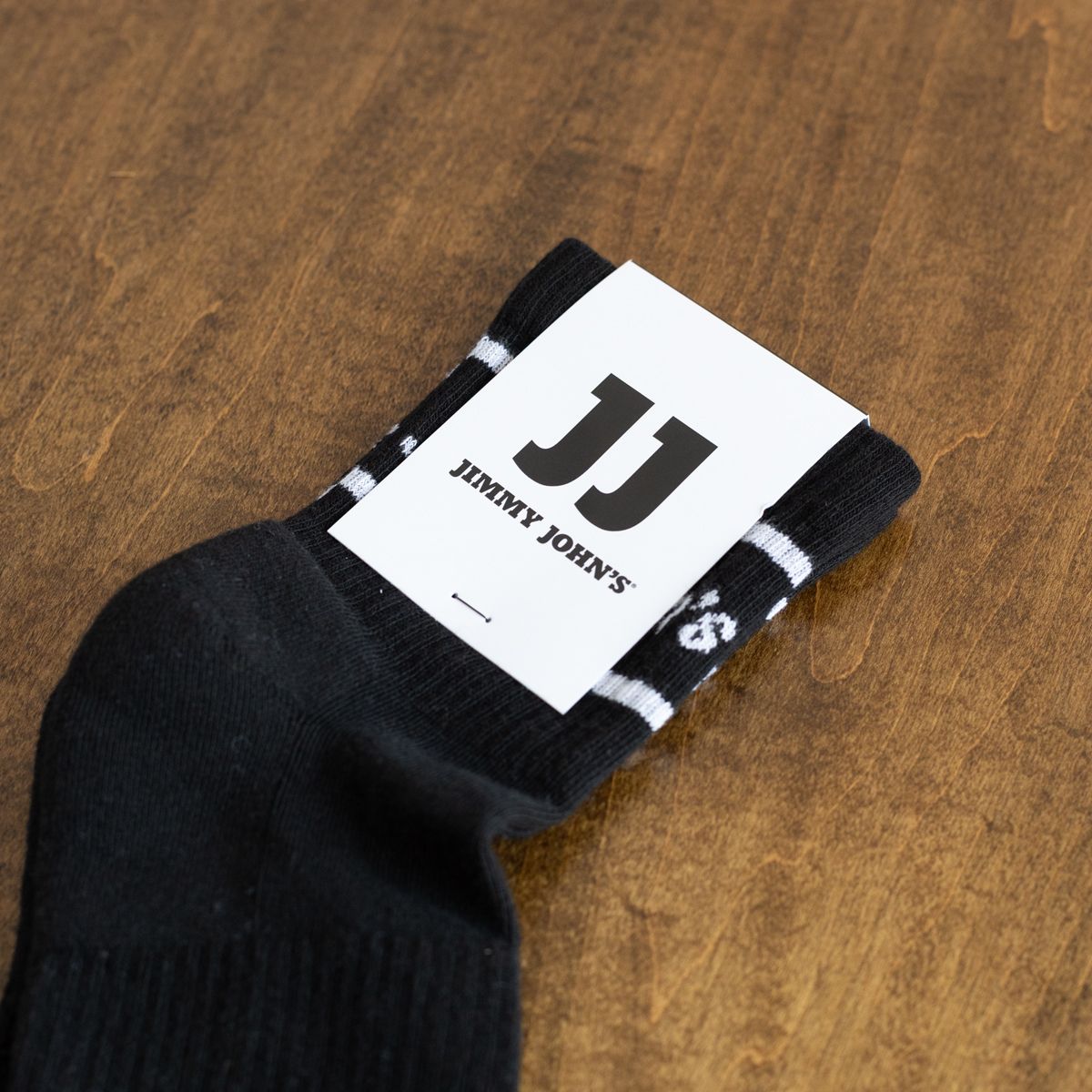 JJ BLACK ANKLE CREW SOCKS