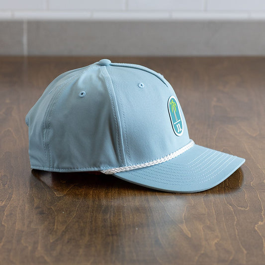 BLUE PALM PATCH HAT