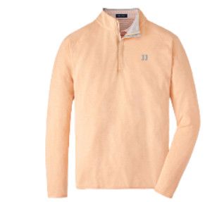 PETER MILLAR® ORANGE QUARTER ZIP
