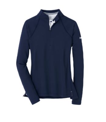 Peter Millar® WOMEN'S NAVY QUARTER ZIP