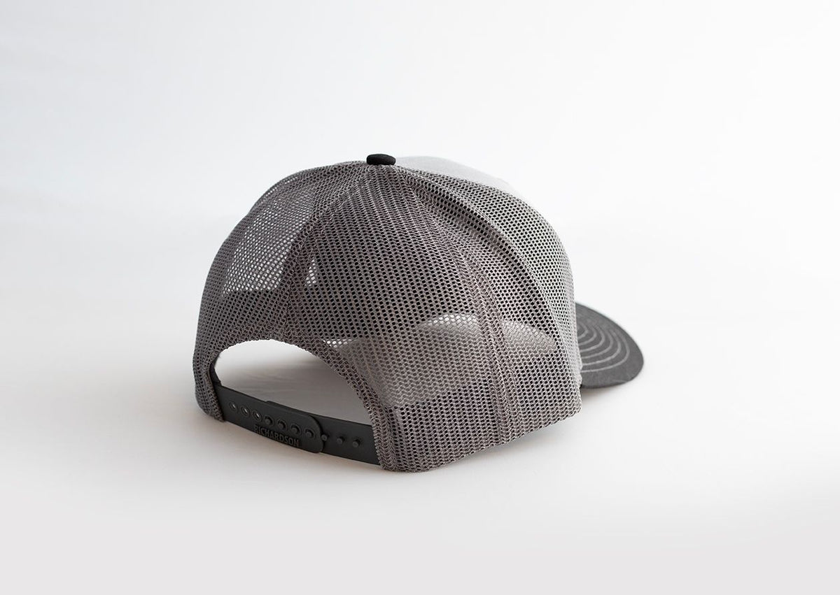 GREY ADJUSTABLE HAT