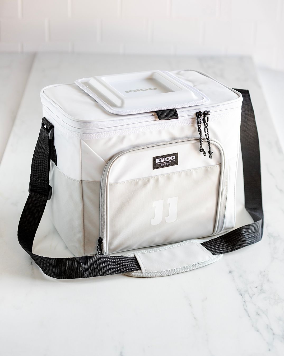 JJ's IGLOO® Seadrift™ COOLER - WHITE/GREY