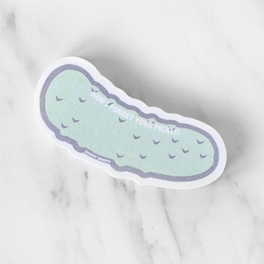 JJ PICKLE STICKY NOTEPAD