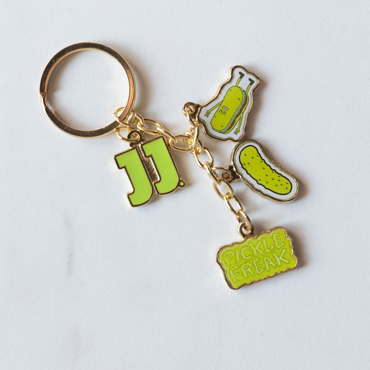JJ PICKLE FREAK BAG CHARM