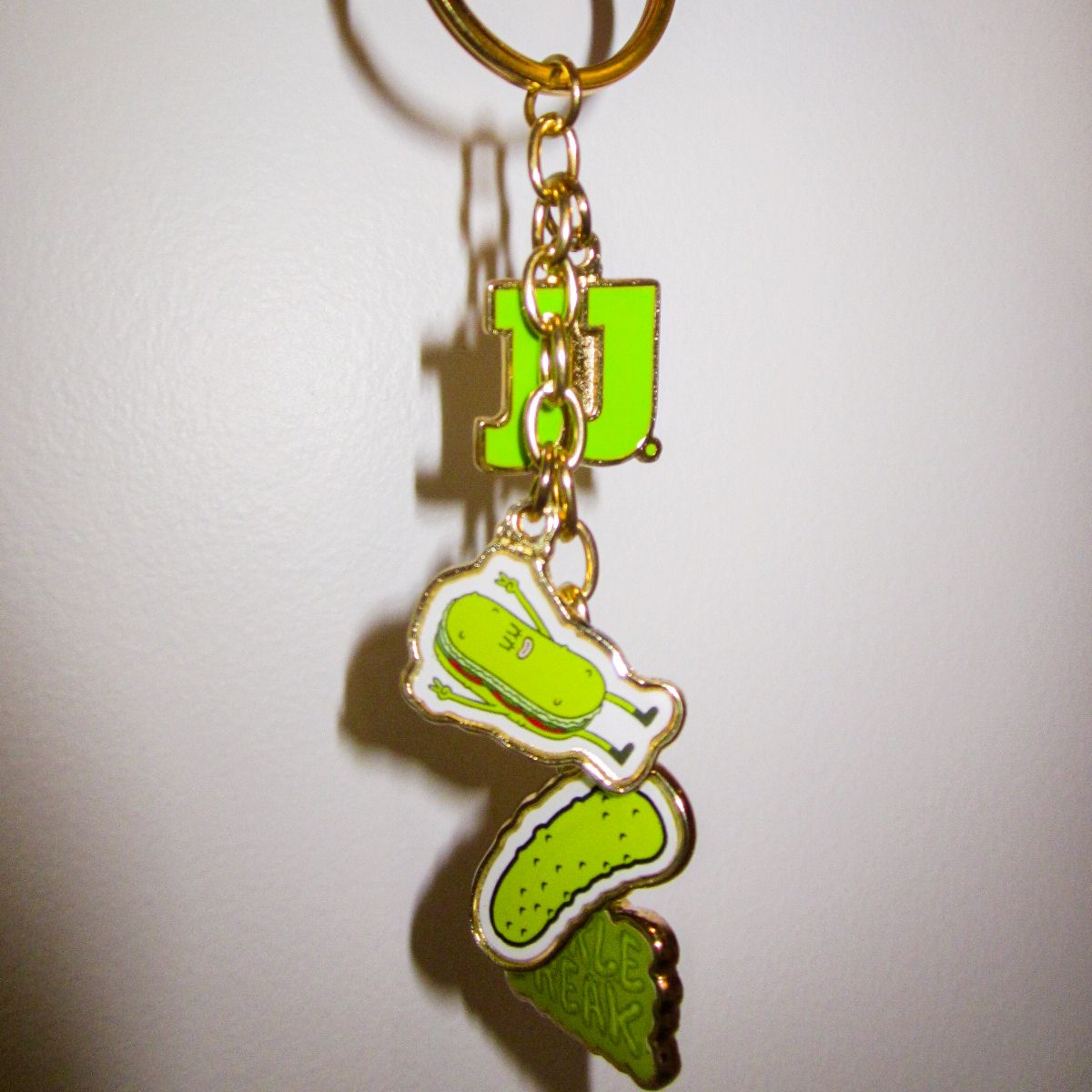 JJ PICKLE FREAK BAG CHARM
