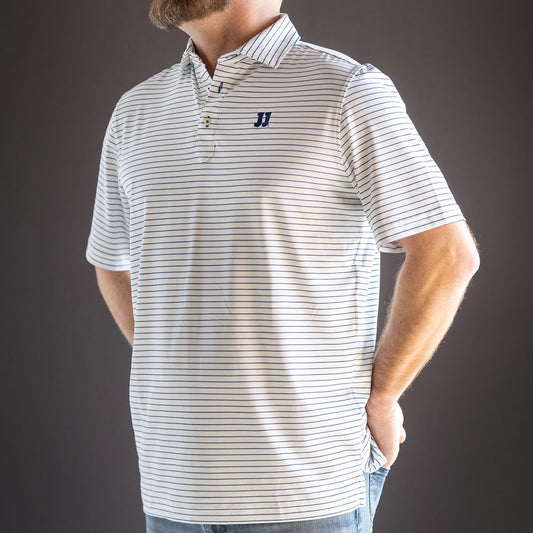 STITCH® BLUEBELL STRIPED POLO