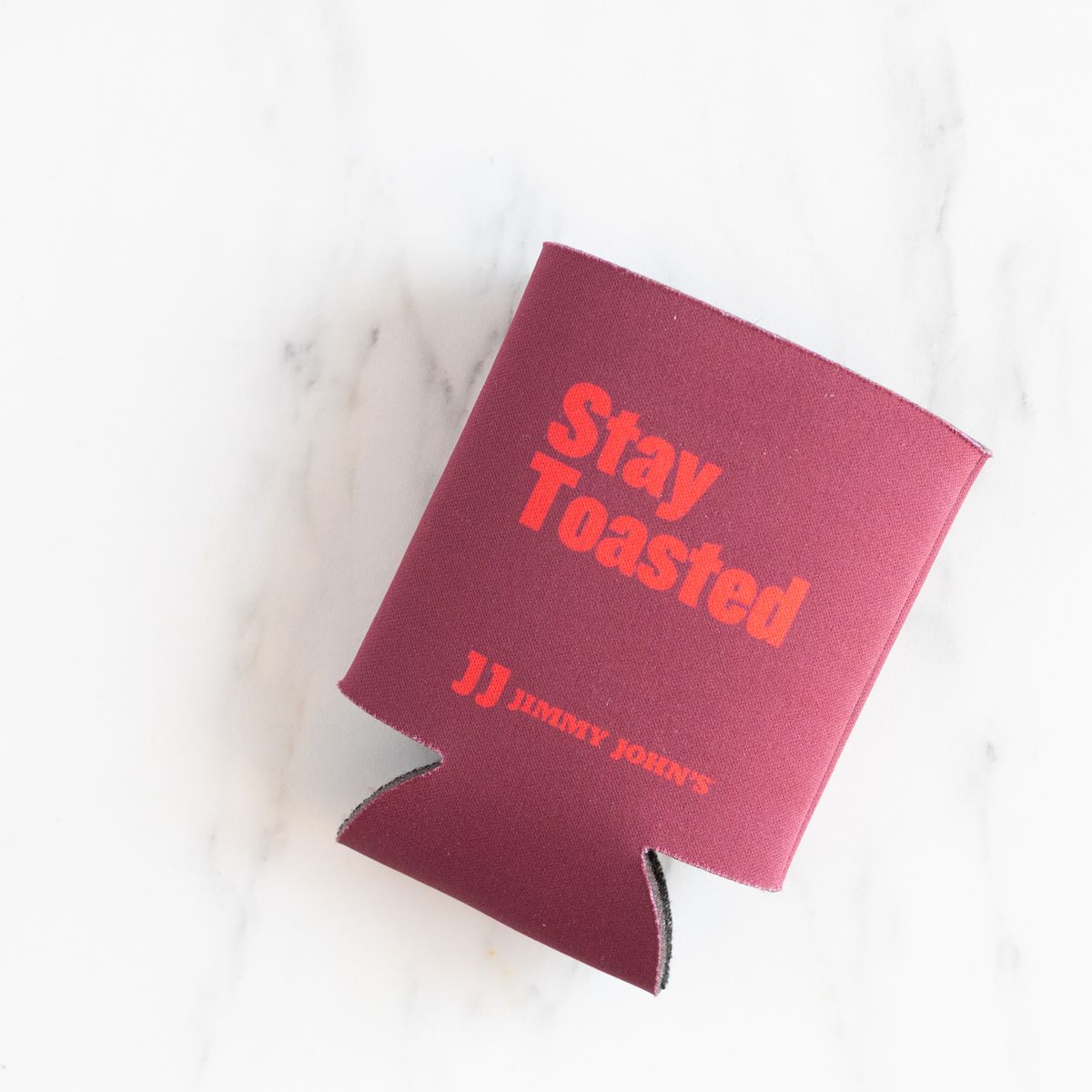 JJ STAY TOASTED KOOZIE