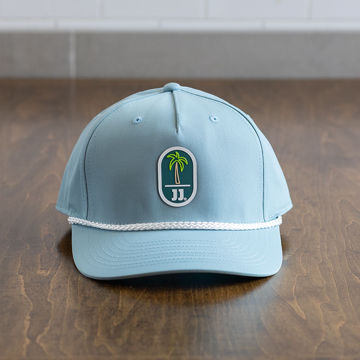 BLUE PALM PATCH HAT
