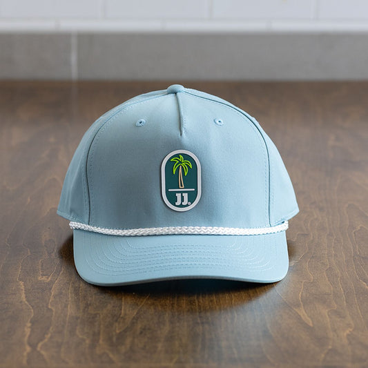 BLUE PALM PATCH HAT