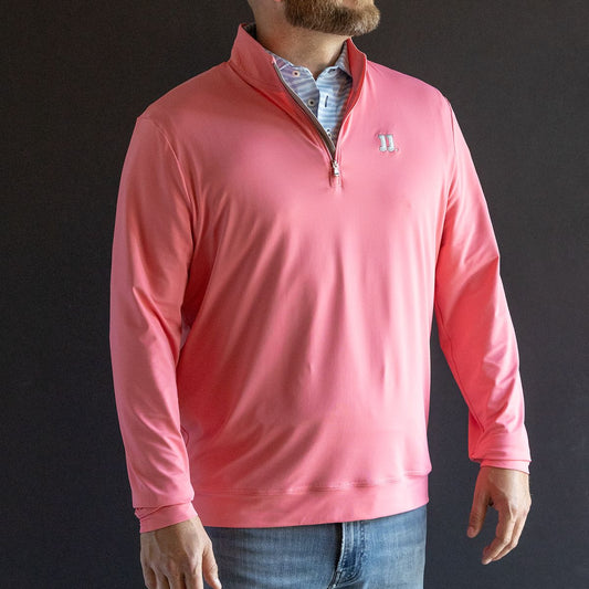 JOHNNIE O PINK 1/4 ZIP