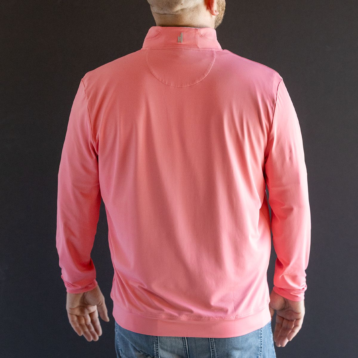 JOHNNIE O PINK 1/4 ZIP