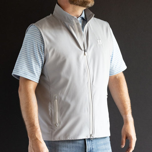 STITCH GREY VEST