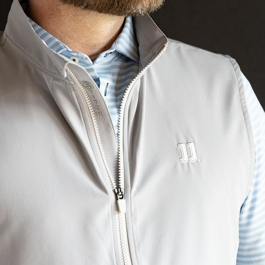 STITCH GREY VEST