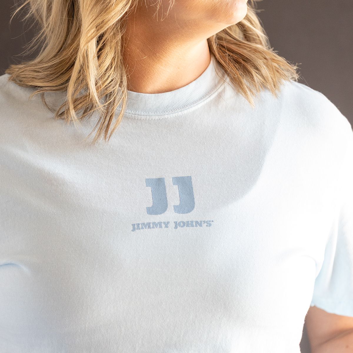 BLUE COMFORT COLORS® JJ LOGO TEE