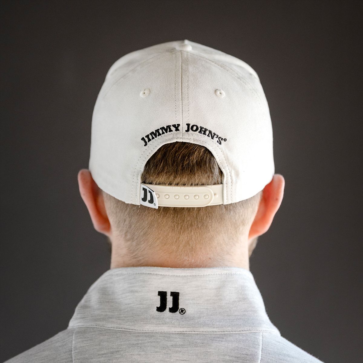 GREY SUEDE CAMO HAT