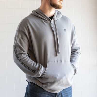 UNISEX GREY HOODIE