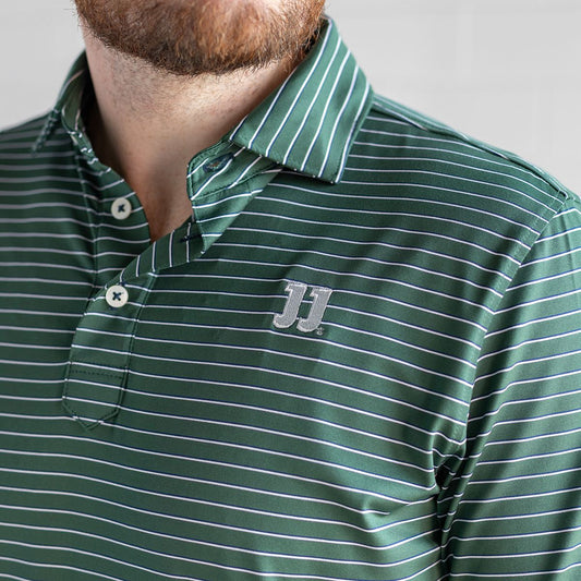 STITCH® FERNWOOD STRIPED POLO