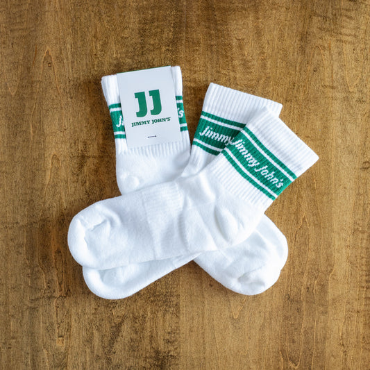 JJ GREEN CREW SOCKS