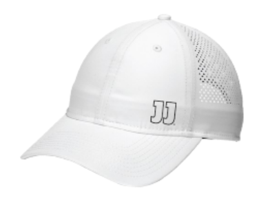 JJ NEW ERA PERFORMANCE HAT WHITE OS