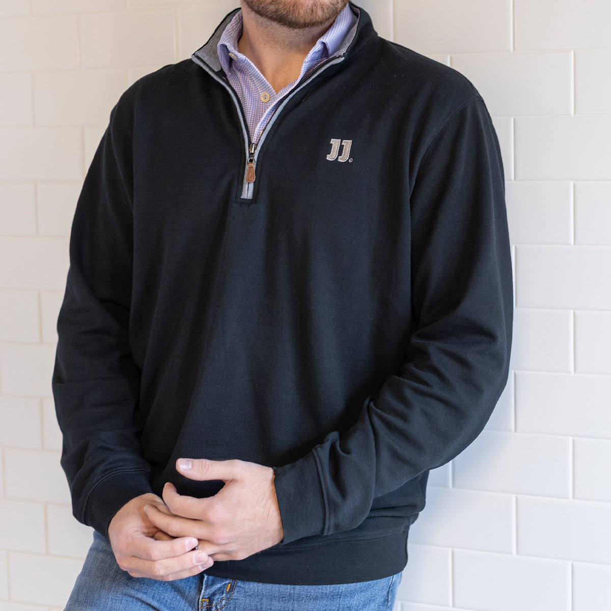 JJ JOHNNIE-O 1/4 ZIP PULLOVER